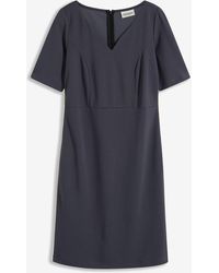 bonprix - Etuikleid Mit Kontrast -Band - Lyst