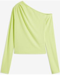 bonprix - Off-Shoulder-Shirt Mit Raffung - Lyst