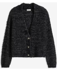 bonprix - Oversize-Strickjacke Mit Bändchengarn - Lyst