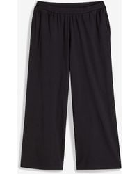 bonprix - Culotte Pyjamahose Mit Eingriffstaschen Aus Bio-Baumwolle - Lyst