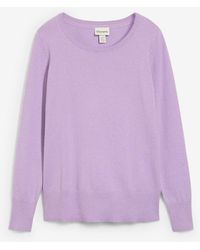 bonprix - Basic Pullover Mit Recycelter Baumwolle - Lyst