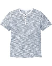 bonprix - Maglia Serafino A Maniche Corte - Lyst