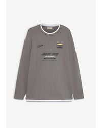 bonprix - Maglia A Maniche Lunghe Effetto 2 - Lyst