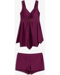 bonprix - Tankini Lungo Con Spalline Larghe (Set 2 Pezzi) - Lyst