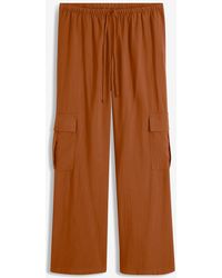 bonprix - Pantaloni Cargo Fluenti - Lyst