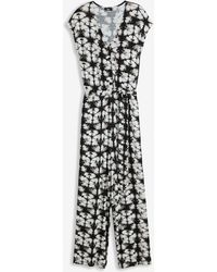 bonprix - Jersey-Jumpsuit Aus Fließender Viskose - Lyst