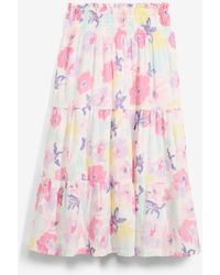 bonprix - Strokenrok Van Mousseline - Lyst