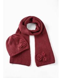 bonprix - Schal Und Mütze (2-Tlg. Set) - Lyst