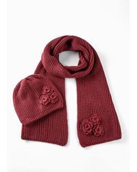 bonprix - Schal Und Mütze (2-Tlg. Set) - Lyst