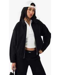 DSGN Studio - Heavy Weight Interlock Collared Zip Through Sweatshirt - Lyst