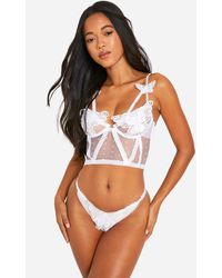 Boohoo - Butterfly Detail Brief - Lyst