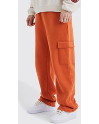 BoohooMAN - Tall Relaxed Fit Cargo Jogger - Lyst