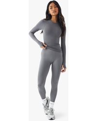Boohoo - Seamless Rib Legging - Lyst