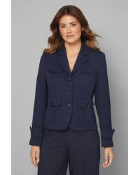 Wallis - Four Pocket Short Utility Jacket - Lyst