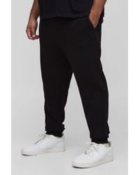 BoohooMAN - Plus Basic Slim Fit Sweatpants - Lyst