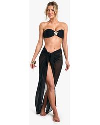 Boohoo - Beachwear Essentials Sarong - Lyst