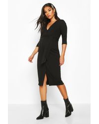 leopard stripe button front midi dress