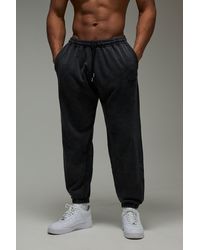 BoohooMAN - Active Training Dept Oversized Washed Sweatpants - Lyst