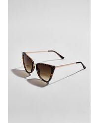 oversized cateye sunglasses