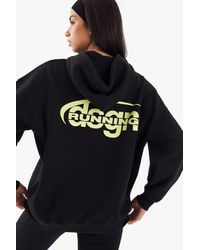 DSGN Studio - Run Club Oversized Printed Hoodie - Lyst