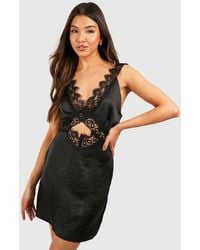 princess polly baby blue dress Boohoo Devore Low Back Column Maxi Dress in Brown