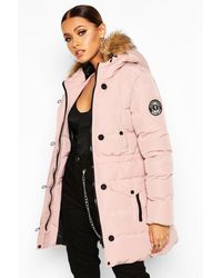 Pink Padded and down jackets for Women 