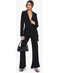 Boohoo - Occasion Tailored Slim Flare Trousers - Lyst