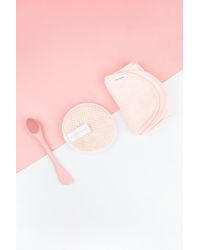 Boohoo Brushworks Revitalising Face Set - Pink