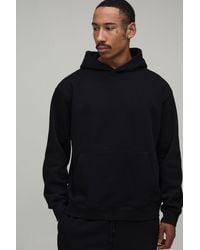 BoohooMAN - Basic Oversized Over The Head Hoodie - Lyst