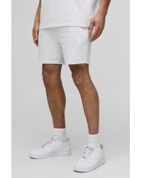 BoohooMAN - Kurze Slim-Fit Basic Shorts - Lyst