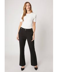 Wallis - Smart Bootcut Leg Pants - Lyst