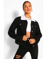 Borg Collar Jackets for Women - Up to 