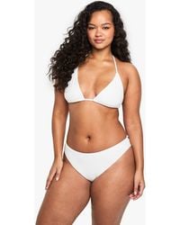 Boohoo - Plus Swimwear Essentials High Waist Brief - Lyst