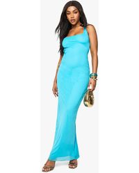 boohoo embroidered mesh sheer maxi dress boohoo Women's Ombre Cut Out Sheer Mesh Long Sleeve Beach Maxi Dress