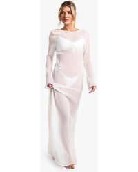 Boohoo - Beachwear Essentials Maxi Dress - Lyst