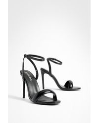 Boohoo - Padded Two Part Stiletto Heels - Lyst