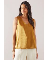 Wallis - Satin Cami Top - Lyst