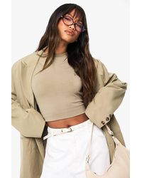 Boohoo - Basics Fitted Top - Lyst