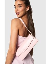 Boohoo - Structured Shoulder Bag - Lyst