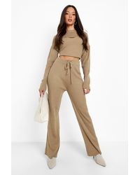 Boohoo Knitted 3 Piece Co-ord - Green