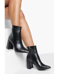 Boohoo Ankle boots for Women - Up to 62% off at Lyst.com