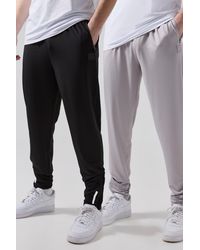 Boohoo - Tall Active Gym Performance Jogger 2 Pack - Lyst