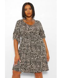 boohoo patchwork dress