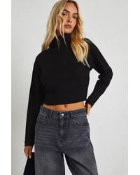 Boohoo - Basic Roll Neck Jumper - Lyst