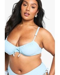 Boohoo - Plus Underwired Bikini Top - Lyst