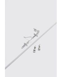 Boohooman earrings Clearance