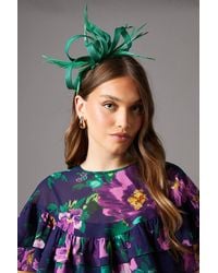 Coast - Loop And Feather Headband Fascinator - Lyst