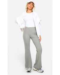 Boohoo - Seam Detail Wide Leg Trouser - Lyst