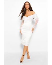 bardot lucy lace dress