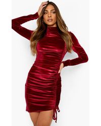 Red Velvet Dresses for Women - Up to 60 